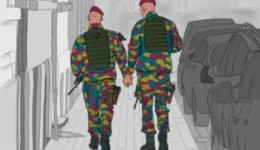 Soldiers who secretly like each other